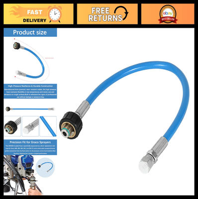 #ad High Pressure Airless Sprayer Hose 24W830 Piston Pump Side Tube Fits Graco 390 $59.99