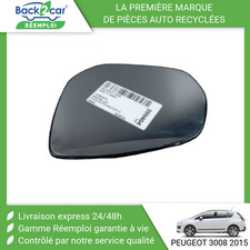 Glace de rétroviseur Peugeot 3008