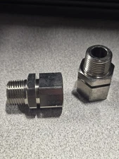 Mosmatic Break-Away Fittings 3/8 in. NPTM x 3/8 in. NPTF, 5800 PSI, Car Wash!
