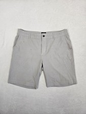 Faherty Men s All Day Shorts Gray Sz 36 Pockets Dri Fit