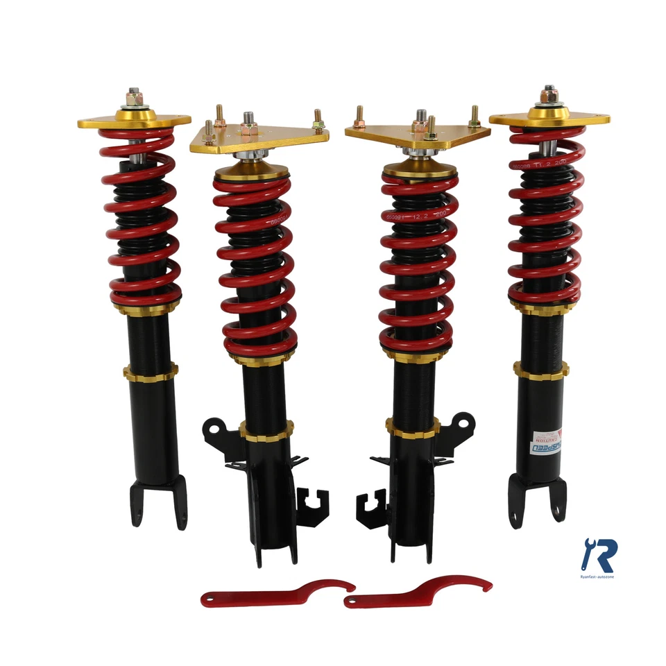 Coilovers Puntales Amortiguadores Suspensión apto para Nissan Altima 07-15 Máxima 09-15 Foto 3 de 4