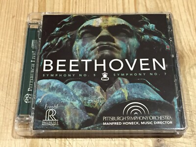 Signiert von MANFRED HONECK Beethoven Symphonien 5 & 7 REFERENCE RECORDINGS SACD
