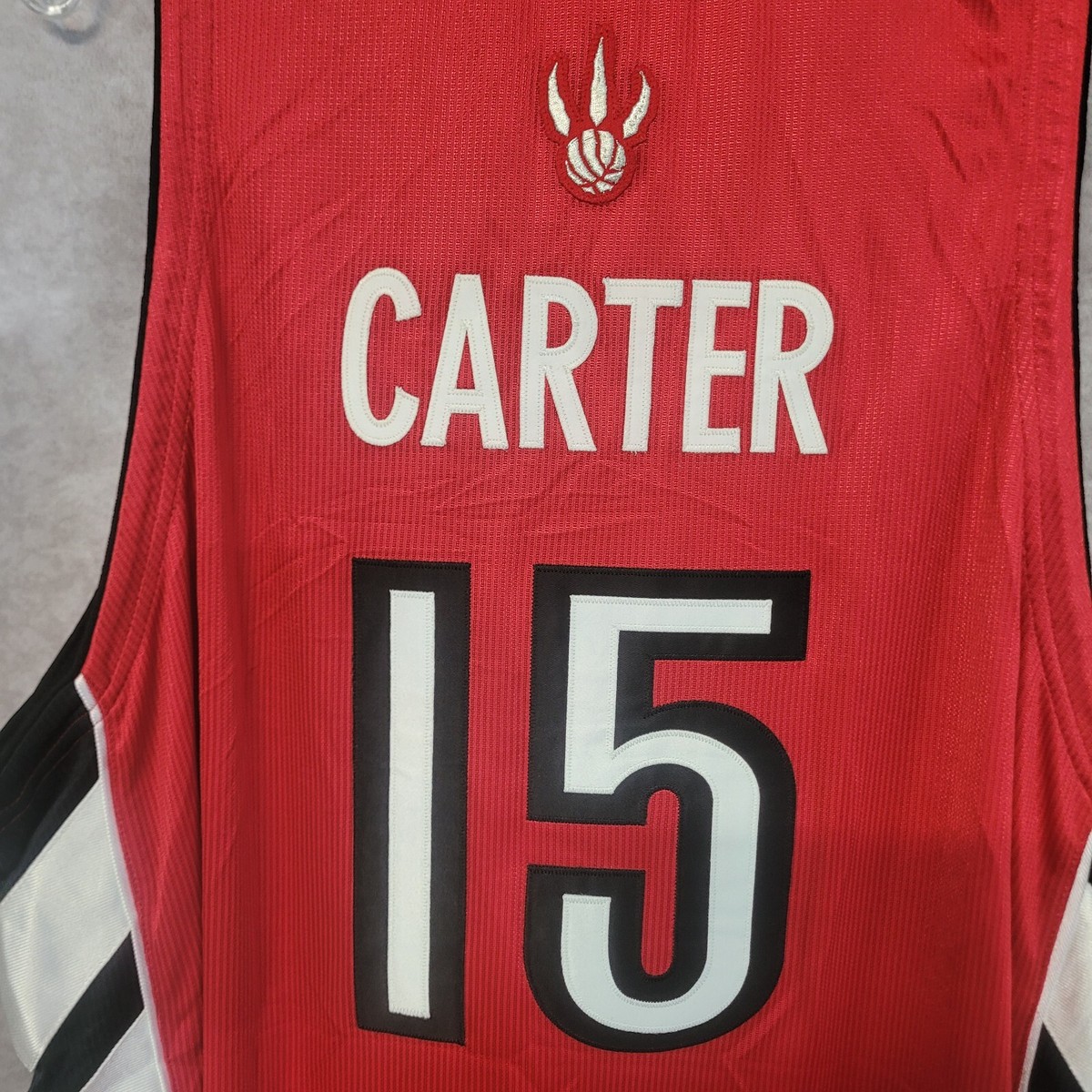NIKE RAPTORS Vince Carter 15 2XL ゲームシャツ Vintage Toronto Raptors Vince Carter Jersey #15 Nike Men's