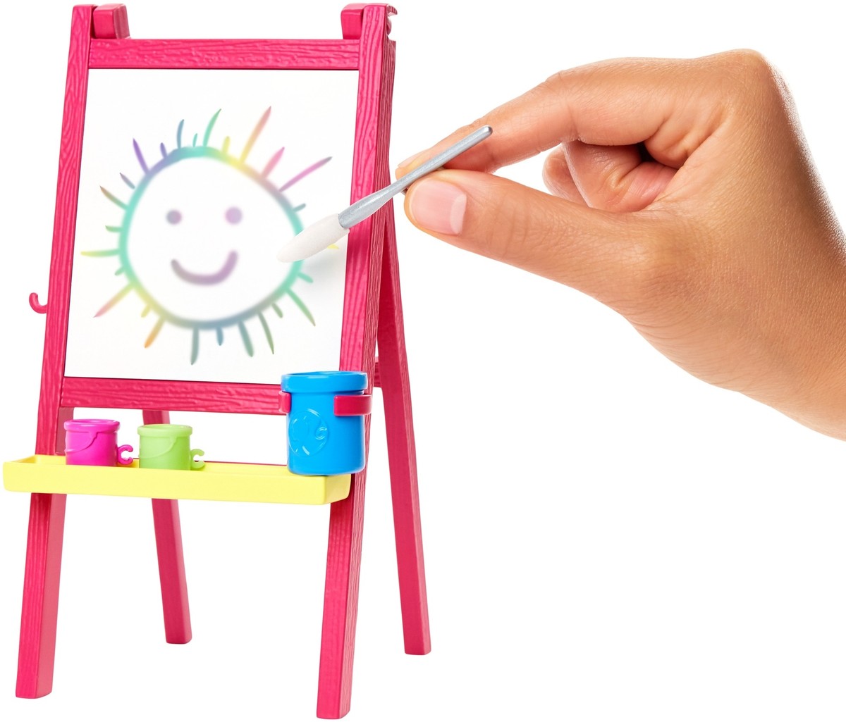 Barbie Carriere Playset Insegnante di Pittura Bionda con Bambola