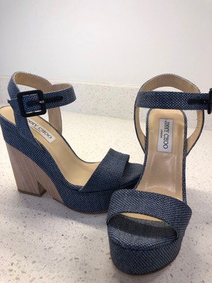 jimmy choo platform wedge