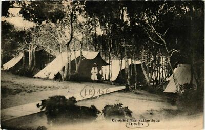 CPA AK ALGERIA TENES Camping Transatlantique (749091)