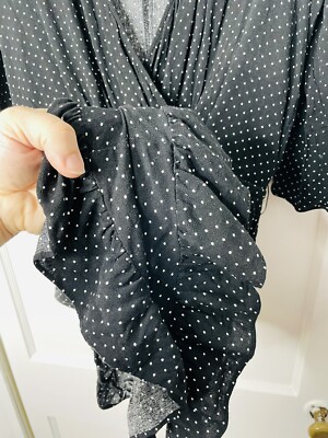 Combinaison (romper) DO + BE Femme Avec Manches Ballon Et Col Choker - Taille S, Noir - Neuf Sans étiquettes