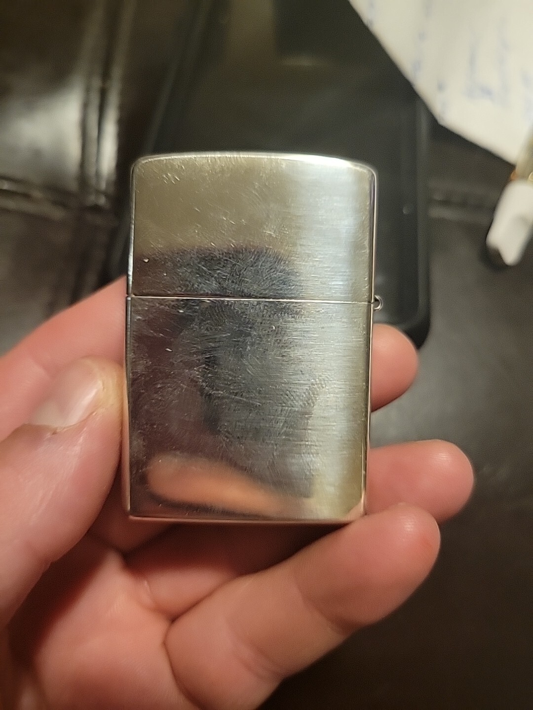 Vintage Indian Motorcycle Tank Imported Zippo