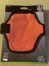 Sport Armband Case Fit Most Phones Holder Red