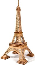 Rolife DIY 3D Wooden Puzzles for Adults, 191 Pcs, 39" High, Large Eiffel Tower