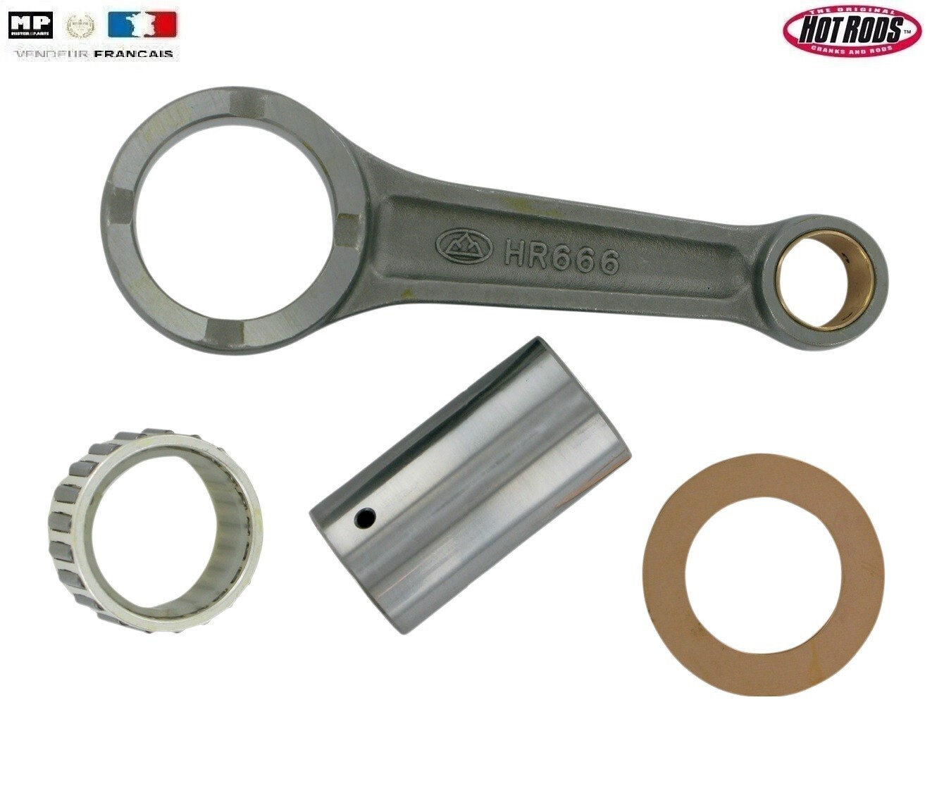 Kit bielle Hot Rods KTM EXC400 : finis les bruits de moteur et le jeu de vilebrequin
