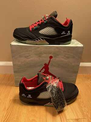 Air Jordan 5 Retro Low x CLOT Jade Shoes (DM4640-036) - Size 9M | eBay