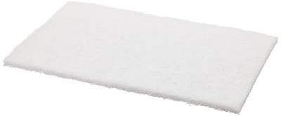 Single Scotch-Brite(TM) Light Cleansing Pad 7445 White Big 6x9 pad