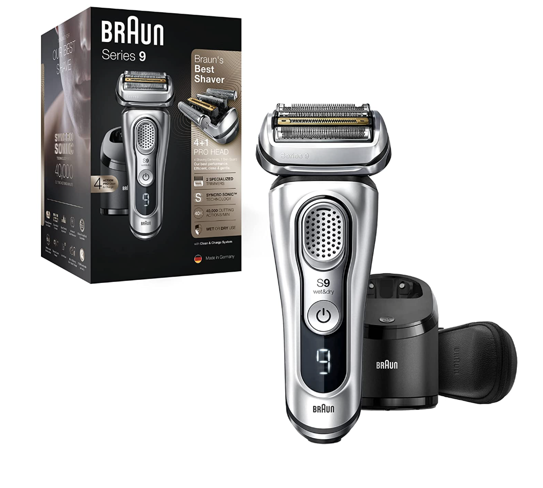 Klacht Knipperen apotheker Braun Series 9 9390CC Cordless Rechargeable Men's Electric Shaver for sale  online | eBay