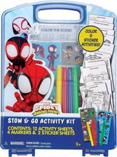 MARVEL SPIDEY AND HIS AMAZING FRIENDS STOW AND GO ACTIVITY KIT