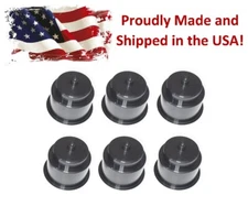 6 pack Two tiered BLACK plastic cup drink can holder boat RV pontoon DRAIN HOLE