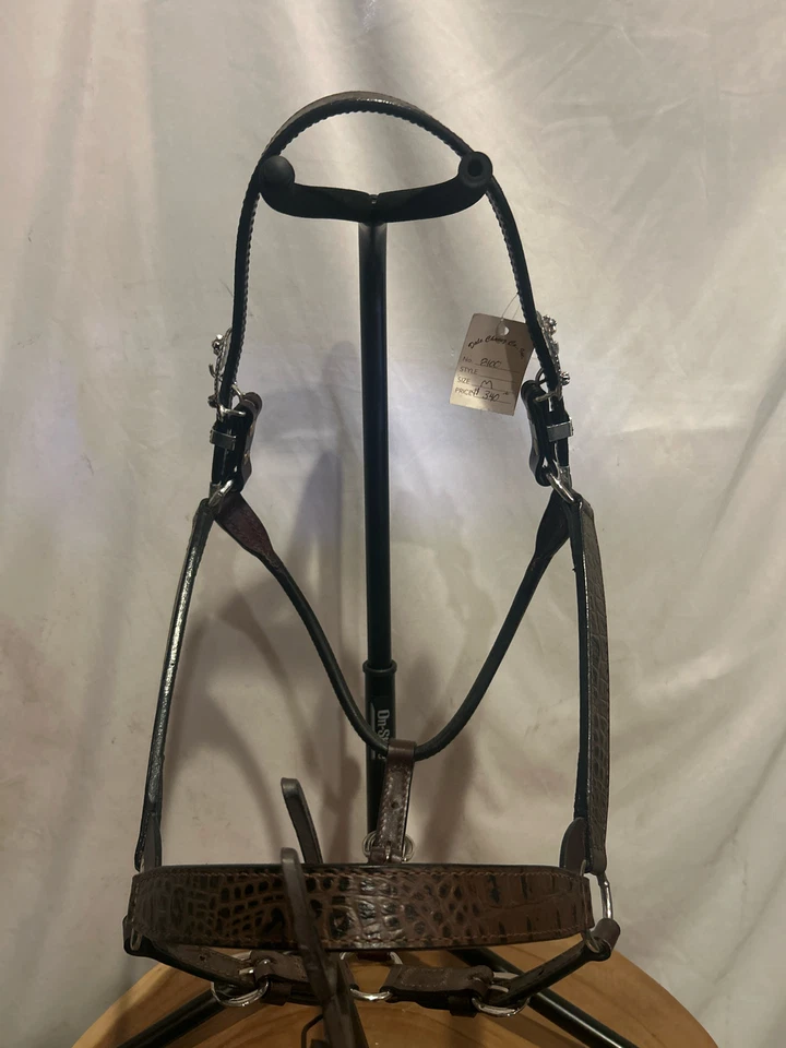 Dale Chavez Cuero Genérico Talla M Cocodrilo NUEVO Halter - Mostrar Foto 4 de 4