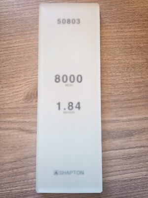 SHAPTON glass 8000 1,84 micron japanische Wetzstein