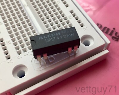 2pcs Aleph EAC DM2A12BW 12VDC DPST Reed Relay, 500 ohm, 0.5A, 200V, 8-pin DIP