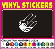 2 For 1 Shocker Jdm Drift Euro Illist Window Car Truck Vinyl Decal Sticker
