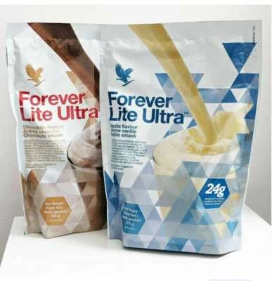 Forever Living Lite Ultra Shake Vanillia / Chocolate Flavour With Aminotein 375g