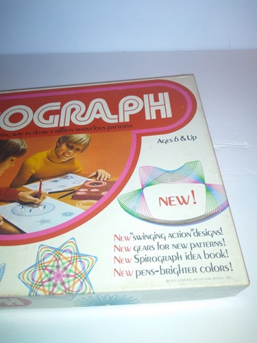 Vintage 1972 Kenner Spirograph #421 Pattern Drawing 100% Complete - Bild 5 von 12