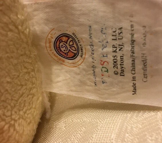 Kids Preferred Duck Plush Baby Rattle Lovey Yellow Pink Stuffed Animal Soft Toy - Image 3 of 4