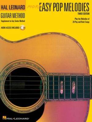 More Easy Pop Melodies Bk/CD Supplement To Any Guitar 2Nd Edition (Hal Le - GOOD