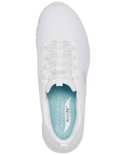 Skechers Women's Arch Fit Vista - Gleaming Walking Sneakers Size 7 - Picture 2 of 5