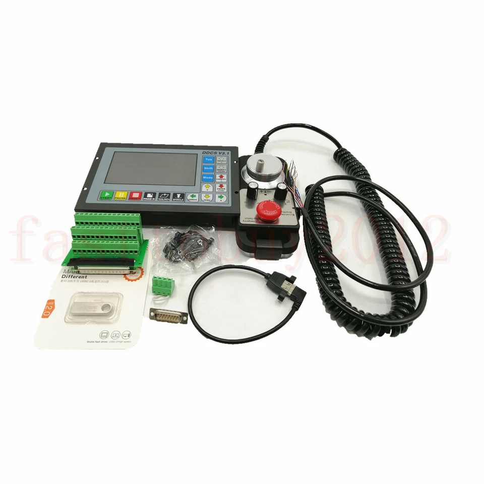 3Axis CNC Motion Offline Controller Upgrade DDCS V3.1 Hnadwheel MPG fr Engraving - Image 4 of 4