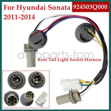 For 2011-2014 Hyundai Sonata 4-Door 2.0L 2.4L Rear Tail Light Socket Harness USA