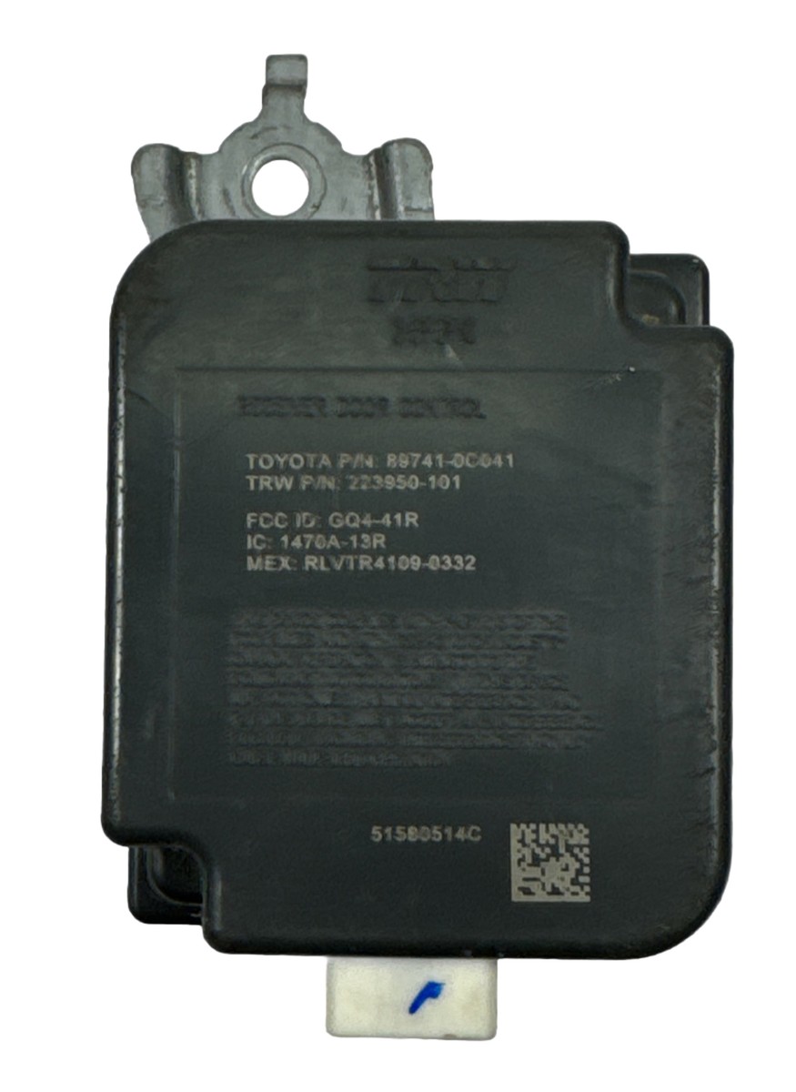 2013 Toyota Tundra Keyless Entry Door Control Module 89741-0C041