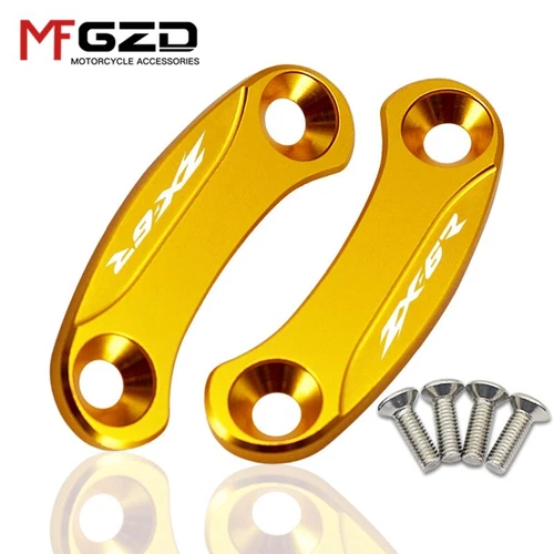 For ZX-6R ZX-10R 2019-2023 Windscreen Rear Mirror Hole Cover Driven Mirror Cap - Picture 11 of 18