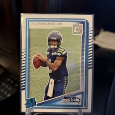 2025 Donruss Jalen Milroe Rated RC #307 Seahawks Rookie