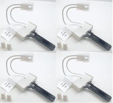 Gas Dryer Flat Igniter 4 Pack for Whirlpool, AP3109449, PS373025, 4391996