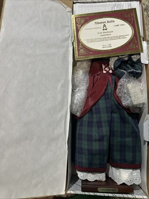 Porcelain Doll ''Flora MacDonald'' 20'' Alberon Collection Vintage New In Box /3500