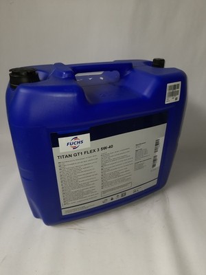 20 Liter Fuchs Titan GT1 Flex 3 5W-40 , VW 51100; Porsche C40 ; MB ; BMW
