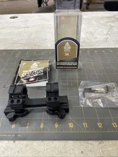 UTG M3B40090R2 30mm QD Integral Picatinny Rings, Matte Black, Medium