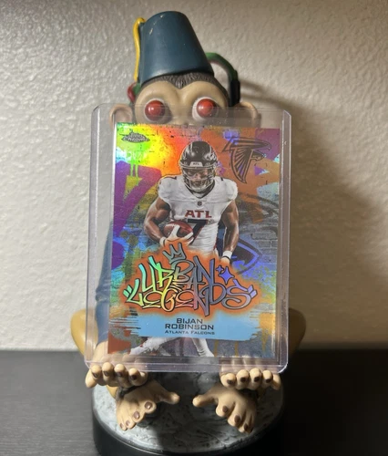 2025 Topps Chrome Bijan Robinson Base (RAW)