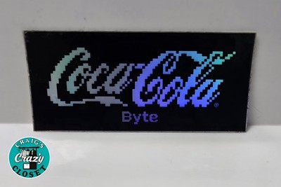 Coca Cola Zero Sugar Byte Limited Online Edition Sticker Only