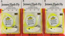 (MENGE 3) LUHR JENSEN FLASH FLY TWINKIE RIG 2260-001-0080 CHARTREUSE GLW CO7193