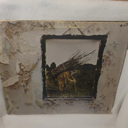 Led Zeppelin IV Vinyl LP 12" 33RPM Rock Atlantic 1971 SD 7208