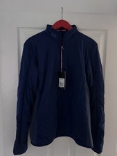 New Rapha Men’s Insulated Sweatshirt Size Small Navy Roadwear Brand New