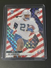 DJ Giddens 2025 Mosaic Candy Cane Rookie Card #350 - Colts