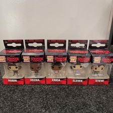 STRANGER THINGS SEASON 4 POCKET POP KEYCHAIN VINYL FIGURE FUNKO LOT