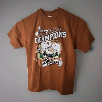 New Vintage 2005 Texas Longhorns National Championship Shirt Medium