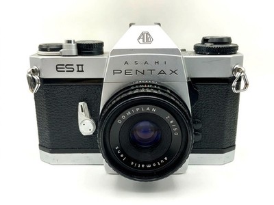 Asahi Pentax ES II + Meyer Optik Görlitz 50mm f/2.8 Kit Set Analog SLR 35mm