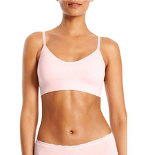 LAUREN RALPH LAUREN Luxe Smoothing Wireless Bralette PINK M