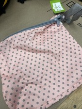 Two Bum Genius Wet Bag Outing Ballet Pink With Polka dots