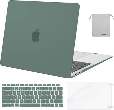 MacBook Air 13 inch Case M1 Chip 2021-2018 Release A2337 A2179 A1932, Midnight G